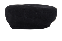 Hermes Saint-Honore Beret, Cashmere, Black, Sz 58, MII, DB, 3*